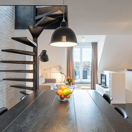 Flagey Penthouse Duplex Apartment